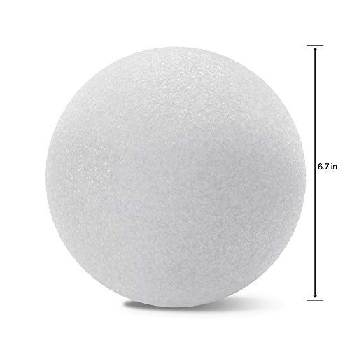 FloraCraft CraftFoM 12 Piece Ball 1.1 Inch White - Image 2